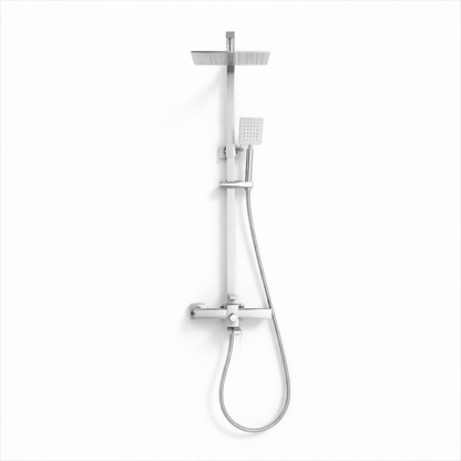 Colonne de Douche Aurevia Rectangulaire - Argent