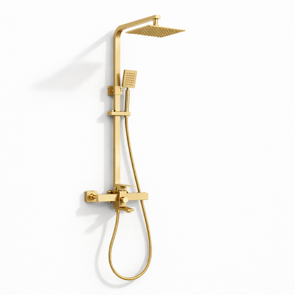 Colonne de Douche Aurevia Rectangulaire - Or